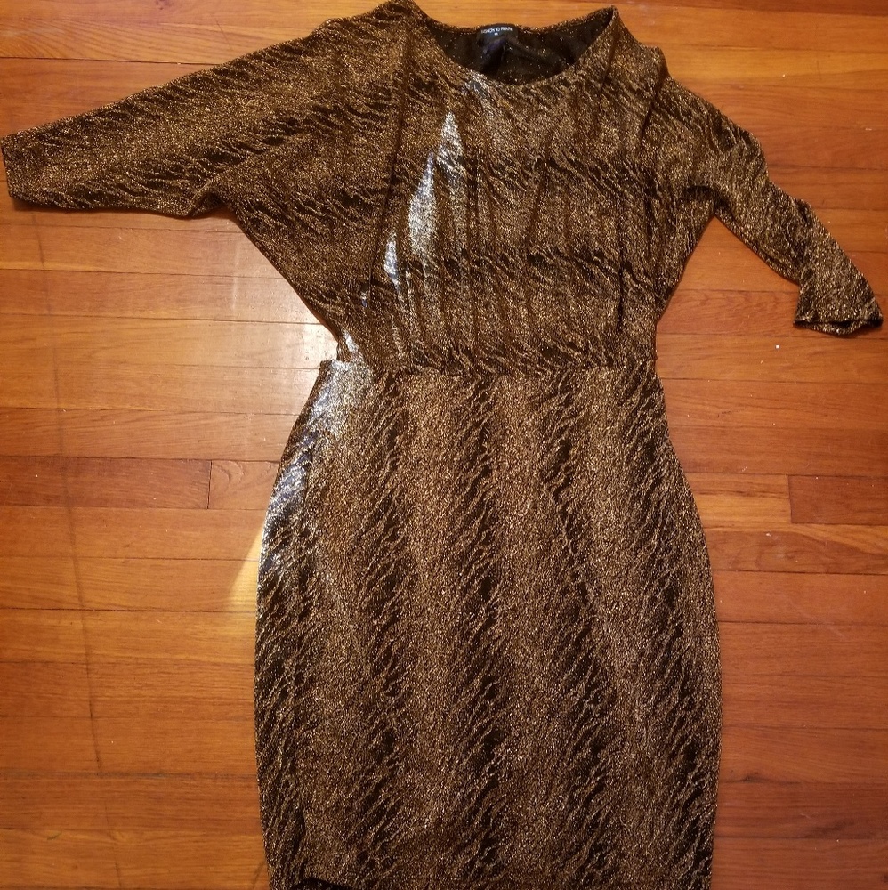 NWOT F2F plus size holiday dress